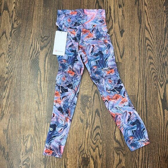NWT lululemon Base Pace HR Crop 23"  - Multicolor - Picture 2 of 5